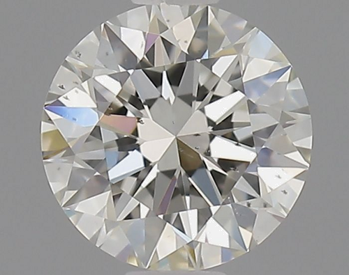 0.53 carat I-SI1 Excellent cut Natūralus Round Deimantas (1)