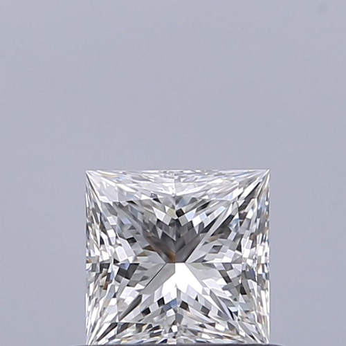 0.51 carat F-VVS2 Natūralus Princess Deimantas (1)