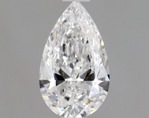 0.52 carat D-SI2 Natūralus Pear Deimantas (1)