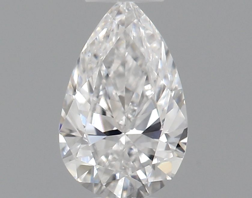 0.25 carat D-VS2 Natūralus Pear Deimantas (1)