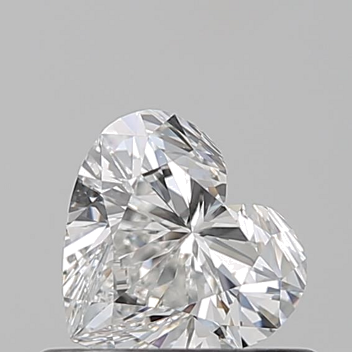 0.52 carat F-VS2 Natūralus Heart Deimantas (1)