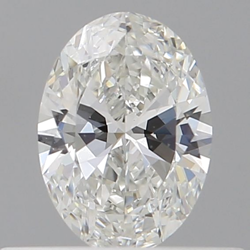 0.4 carat G-VVS1 Natūralus Oval Deimantas (1)