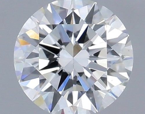 0.52 carat F-VS2 Excellent cut Natūralus Round Deimantas (1)
