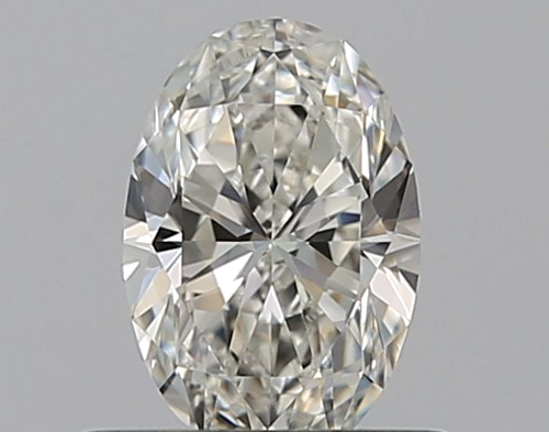 0.5 carat G-VVS1 Natūralus Oval Deimantas (1)