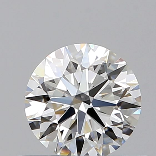 0.5 carat H-VVS1 Excellent cut Natūralus Round Deimantas (1)