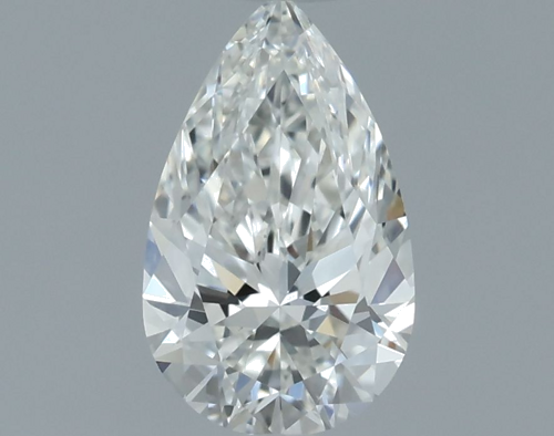 0.51 carat G-VS1 Natūralus Pear Deimantas (1)