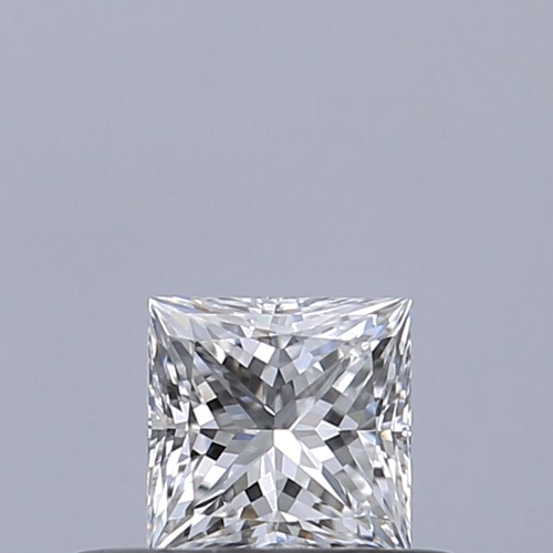 0.3 carat D-VVS2 Natūralus Princess Deimantas (1)