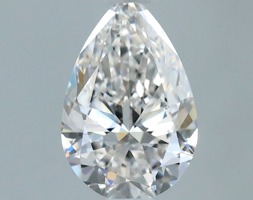 0.5 carat G-VS1 Natūralus Pear Deimantas (1)
