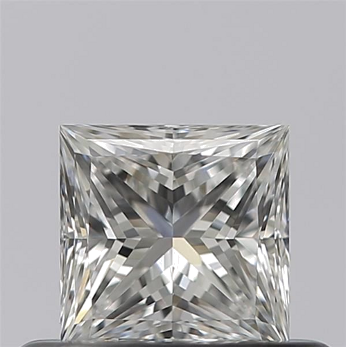 0.41 carat D-VVS1 Natūralus Princess Deimantas (1)