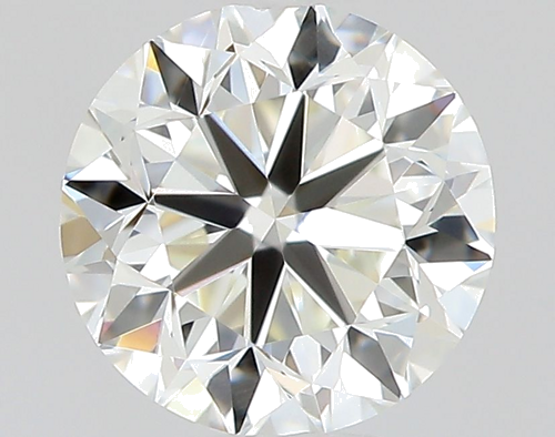 0.5 carat J-VVS2 GD cut Natūralus Round Deimantas (1)