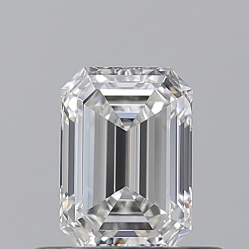 0.5 carat F-VVS2 Natūralus Emerald Deimantas (1)