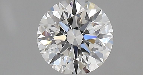 0.53 carat F-IF Excellent cut Natūralus Round Deimantas (1)