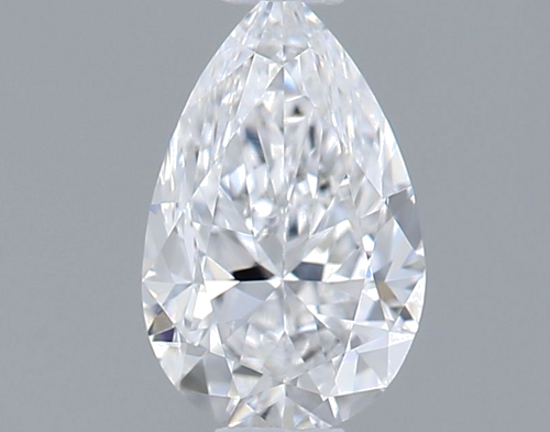0.4 carat D-VVS2 Natūralus Pear Deimantas (1)