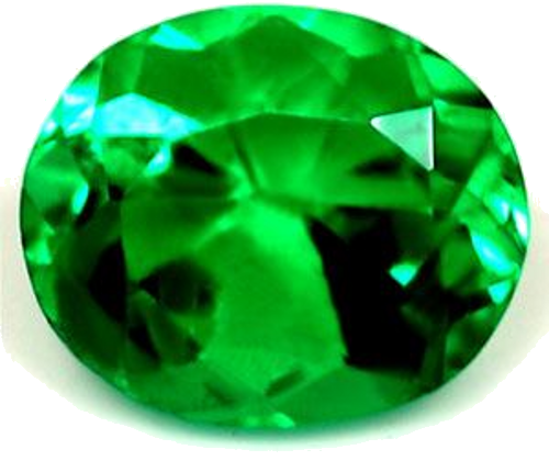 0.33 carat GREEN Oval Smaragdas (1)