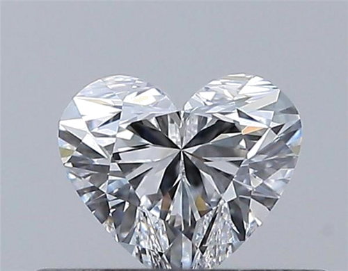0.3 carat D-VVS2 Natūralus Heart Deimantas (1)