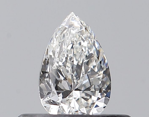 0.31 carat E-VVS2 Natūralus Pear Deimantas (1)