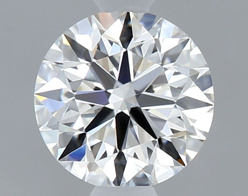 0.62 carat F-VVS2 Excellent cut Natūralus Round Deimantas (1)