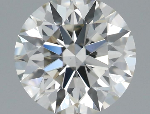 0.52 carat K-VS1 Excellent cut Natūralus Round Deimantas (1)