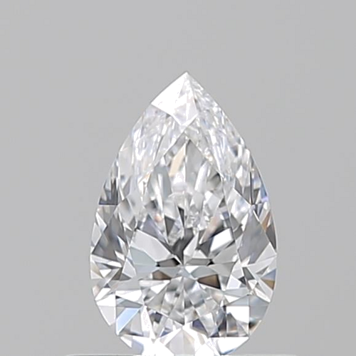 0.56 carat D-VVS2 Natūralus Pear Deimantas (1)