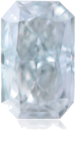0.58 carat Fancy Light Green-VS2 Natūralus Radiant Deimantas (1)