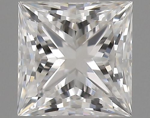 0.32 carat E-VVS1 Natūralus Princess Deimantas (1)