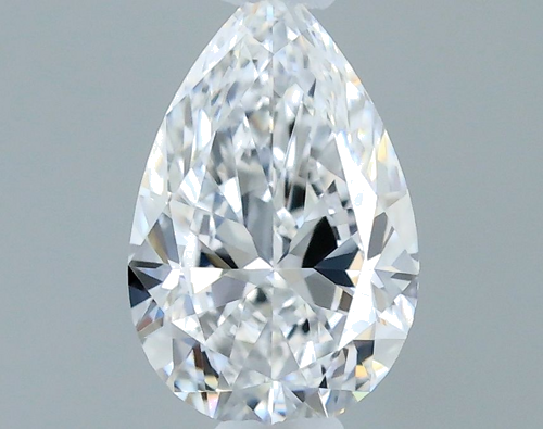 0.23 carat D-IF Natūralus Pear Deimantas (1)