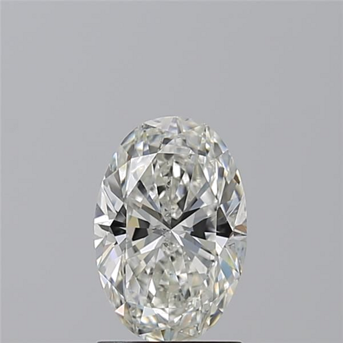 1.51 carat H-SI2 Natūralus Oval Deimantas (1)