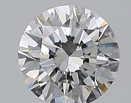 0.53 carat G-SI1 Excellent cut Natūralus Round Deimantas (1)