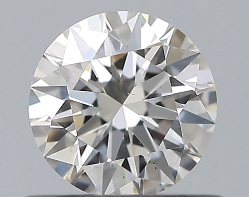 0.5 carat G-SI1 Excellent cut Natūralus Round Deimantas (1)