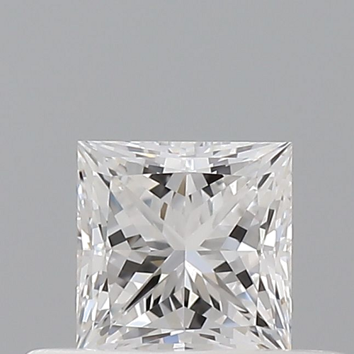 0.4 carat D-VVS1 Natūralus Princess Deimantas (1)