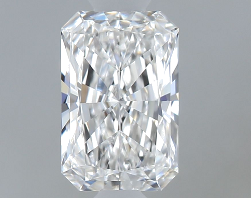 0.6 carat E-VVS2 Natūralus Radiant Deimantas (1)