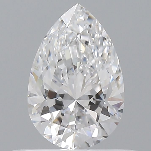 0.46 carat D-VS2 Natūralus Pear Deimantas (1)