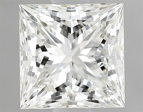 1.33 carat J-VVS2 Natūralus Princess Deimantas (1)