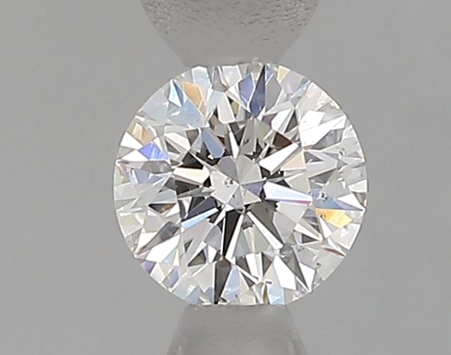 0.52 carat E-SI1 Excellent cut Natūralus Round Deimantas (1)