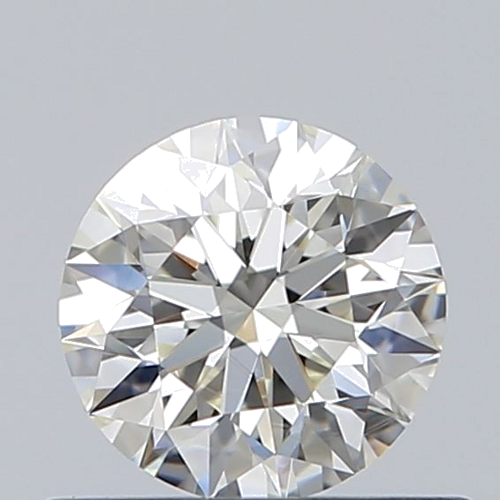 0.5 carat J-VVS2 Excellent cut Natūralus Round Deimantas (1)
