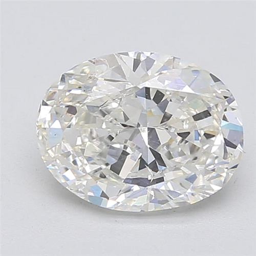 3.01 carat H-SI1 Natūralus Oval Deimantas (1)