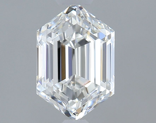 0.52 carat F-VS2 Natūralus Hexagonal Deimantas (1)