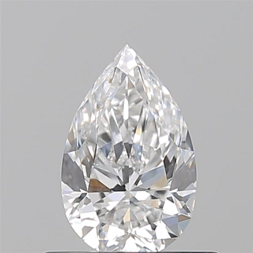 0.51 carat E-VVS2 Natūralus Pear Deimantas (1)