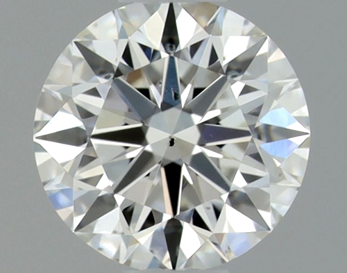 0.43 carat G-SI1 Excellent cut Natūralus Round Deimantas (1)