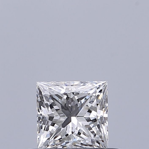 0.38 carat D-VVS1 Natūralus Princess Deimantas (1)