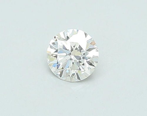 0.37 carat H-VVS1 Excellent cut Natūralus Round Deimantas (1)