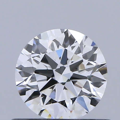 0.52 carat F-VVS2 Excellent cut Natūralus Round Deimantas (1)