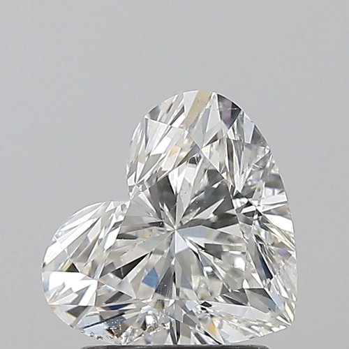 1.5 carat H-SI2 Natūralus Heart Deimantas (1)