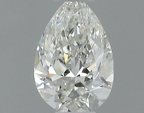 0.35 carat H-VVS1 Natūralus Pear Deimantas (1)