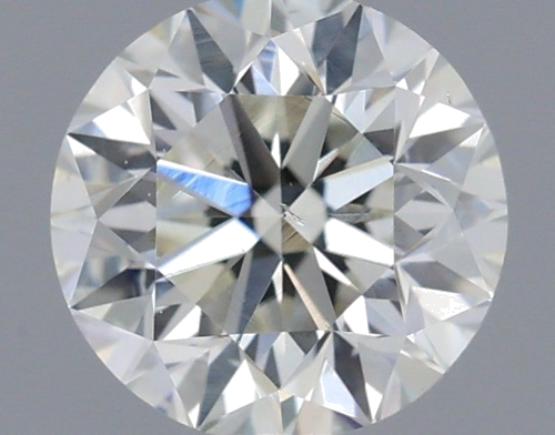 0.5 carat K-VS2 GD cut Natūralus Round Deimantas (1)