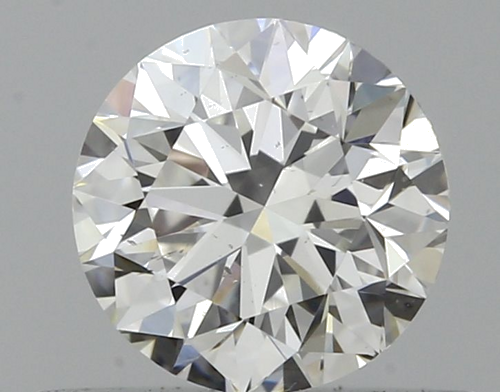 0.5 carat F-SI1 Very Good cut Natūralus Round Deimantas (1)