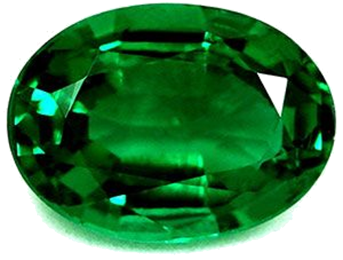 0.78 carat GREEN Oval Smaragdas (1)