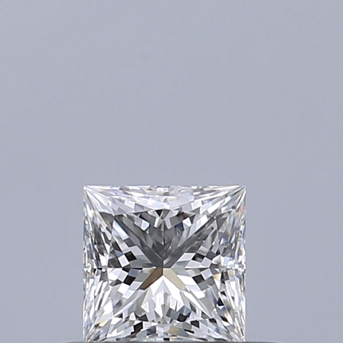 0.31 carat D-VVS2 Natūralus Princess Deimantas (1)