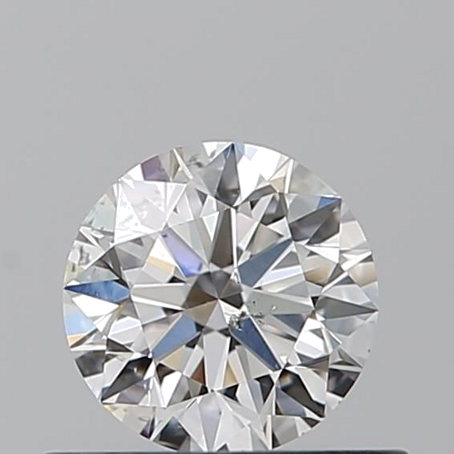 0.5 carat G-SI2 Excellent cut Natūralus Round Deimantas (1)