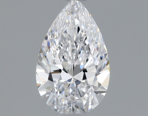 0.42 carat D-IF Natūralus Pear Deimantas (1)